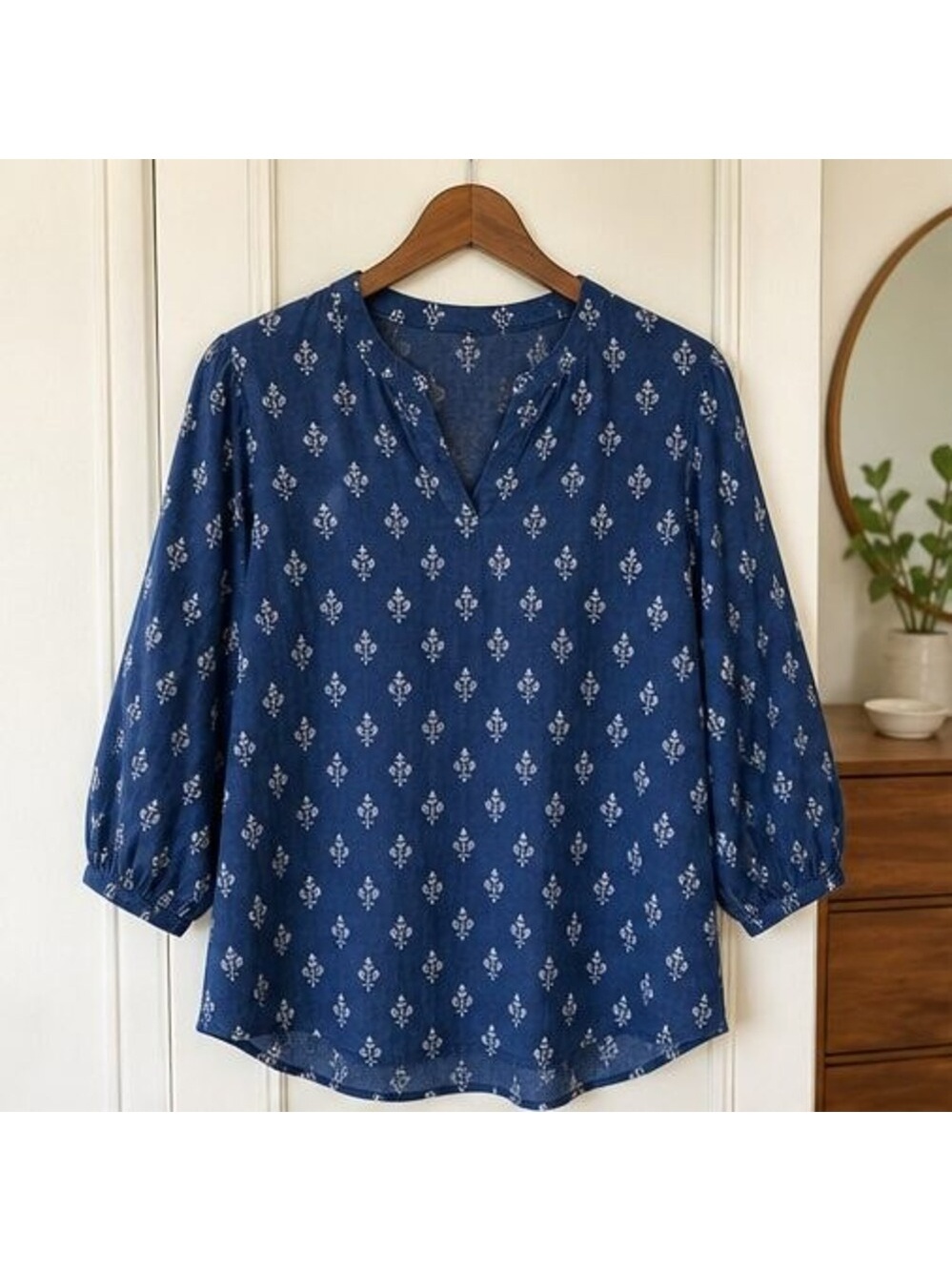Charcoal Puff Sleeve Top